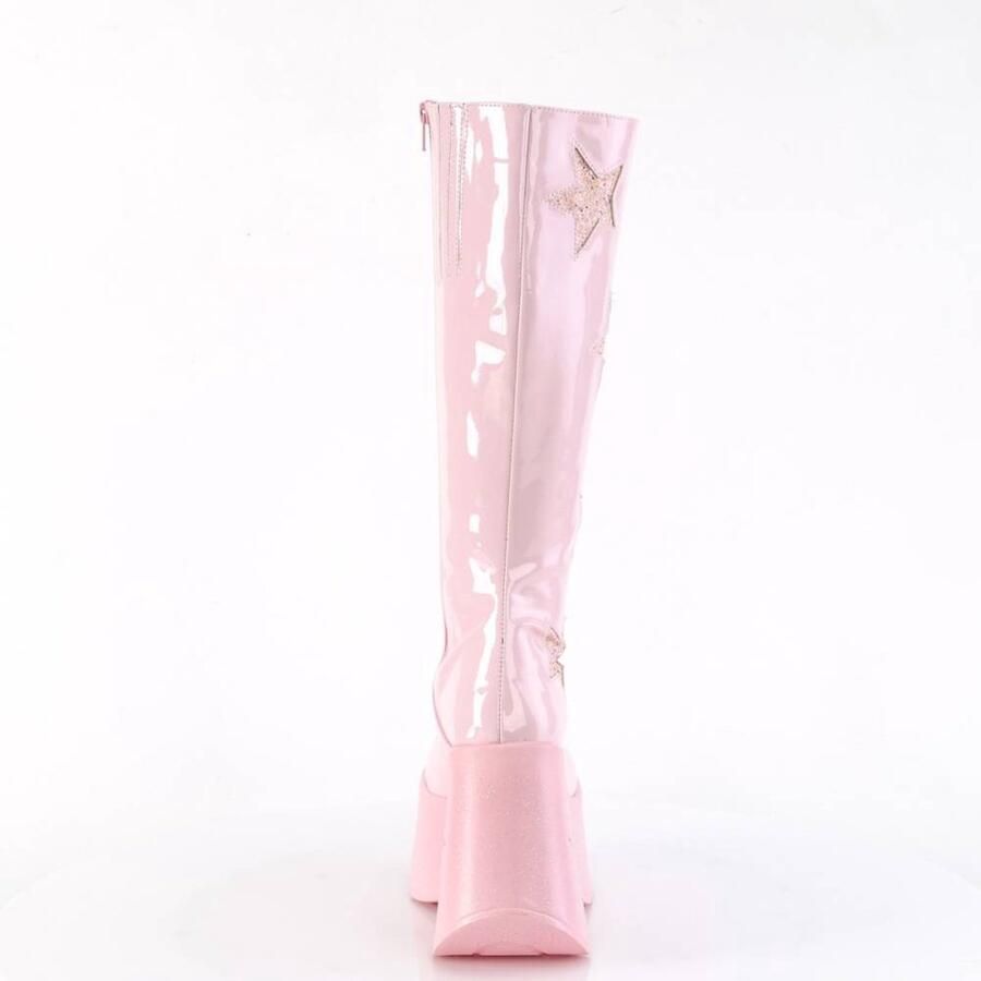 DemoniaCult DYNAMITE-218 Plateau Laarzen 36 Shoes Roze
