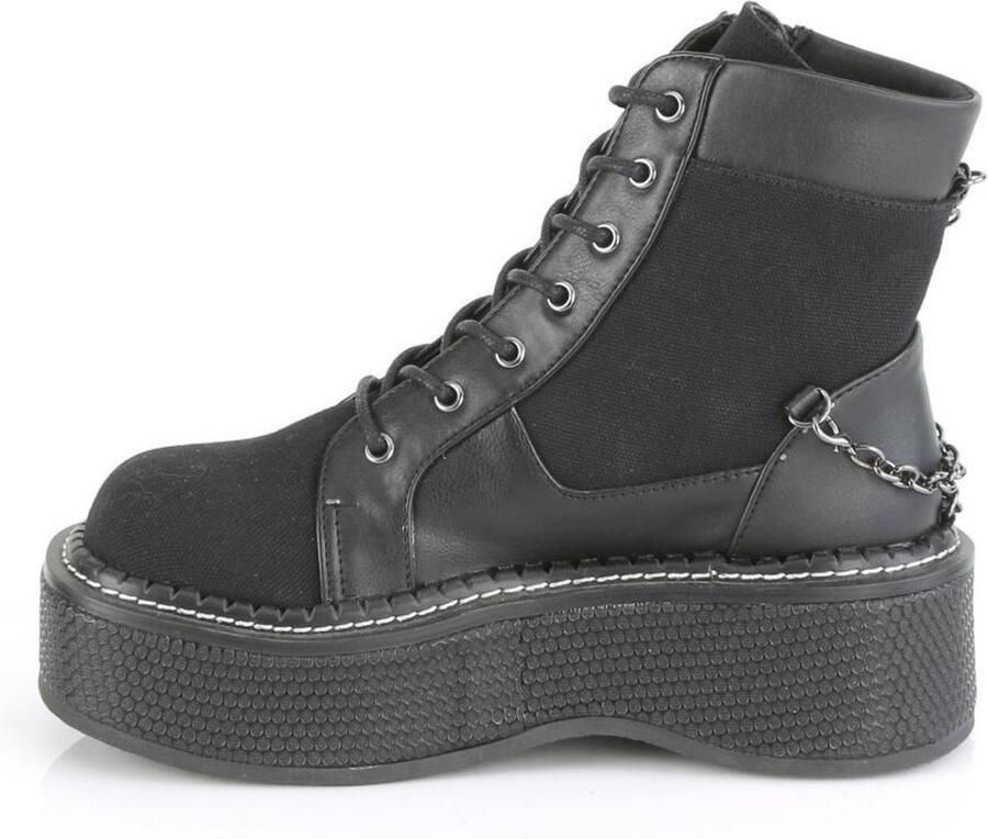 DemoniaCult EMILY-114 Enkellaars 40 shoes Zwart