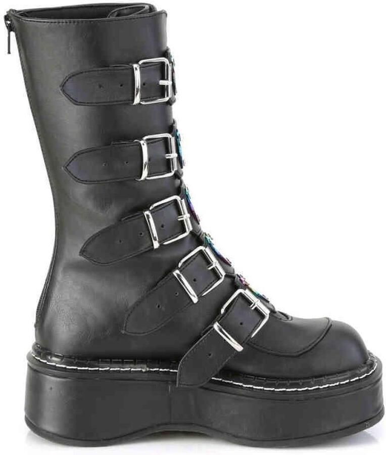 DemoniaCult EMILY-330 Laarzen 39 Shoes Zwart - Foto 3