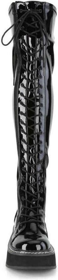 DemoniaCult EMILY-375 Overknee laarzen 42 Shoes Zwart - Foto 5