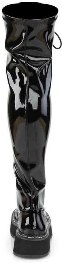 DemoniaCult EMILY-375 Overknee laarzen 41 Shoes Zwart - Foto 4