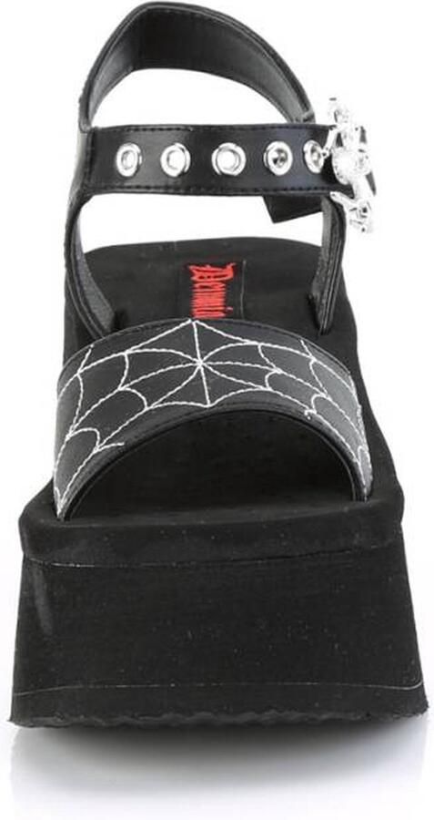 DemoniaCult FUNN-10 Plateau Sandaal 36 Shoes Zwart - Foto 9