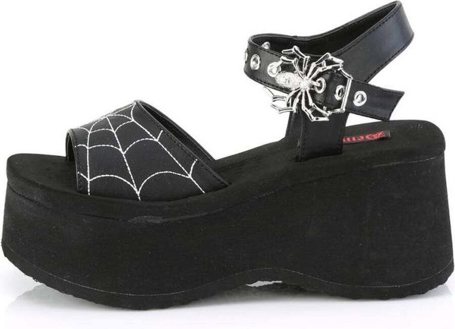 DemoniaCult FUNN-10 Plateau Sandaal 36 Shoes Zwart - Foto 6