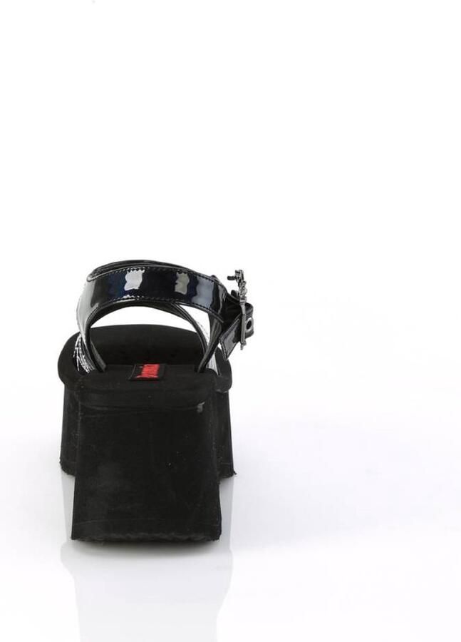 DemoniaCult FUNN-10 Plateau Sandaal 36 Shoes Zwart - Foto 7