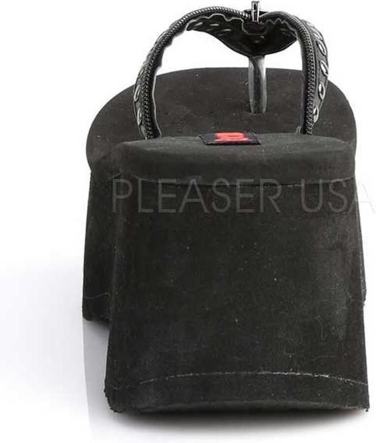 DemoniaCult FUNN-33 Slippers 40 Shoes Zwart - Foto 2