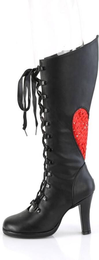 DemoniaCult GLAM-243 Kniehoge laarzen 38 Shoes Zwart - Foto 2