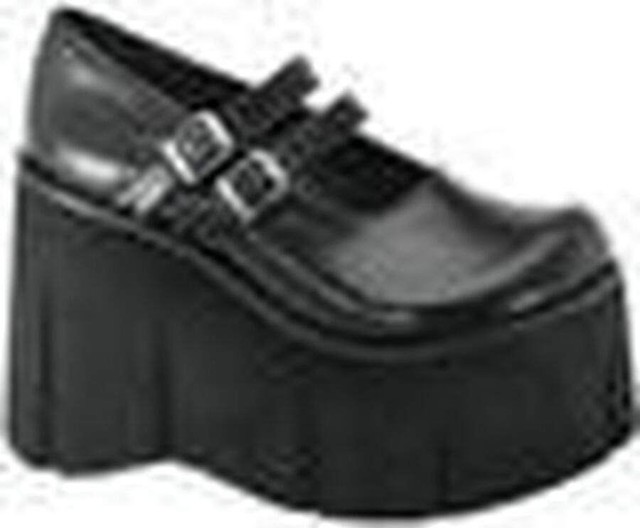 Demonia Cult KERA-08 Plateau Sandaal 39 Shoes Zwart