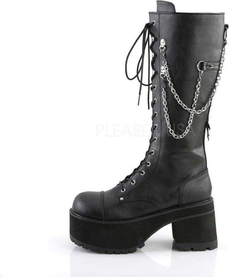 DemoniaCult RANGER-303 Plateau Laarzen 38 Shoes Zwart - Foto 3