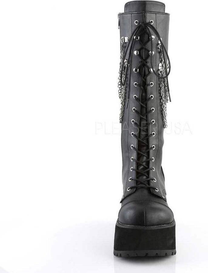 DemoniaCult RANGER-303 Plateau Laarzen 38 Shoes Zwart - Foto 4