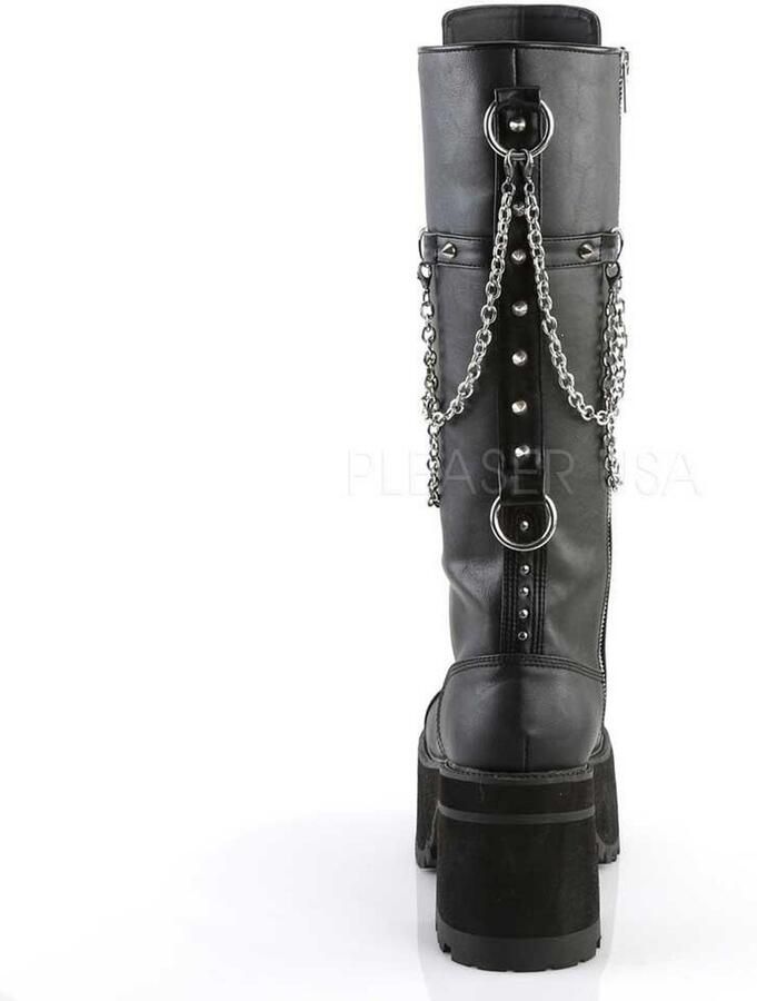 DemoniaCult RANGER-303 Plateau Laarzen 46 Shoes Zwart - Foto 4