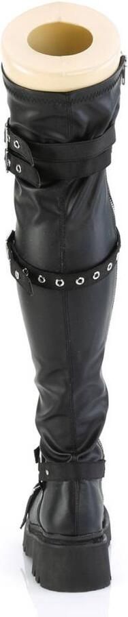 DemoniaCult RENEGADE-320 Plateau overknee Laarzen 40 Shoes Zwart - Foto 5