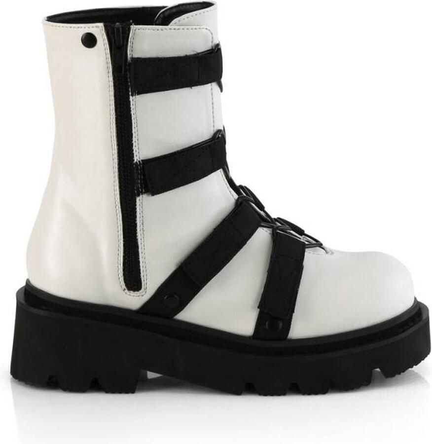 DemoniaCult RENEGADE-50 Enkellaars 41 Shoes Wit - Foto 3