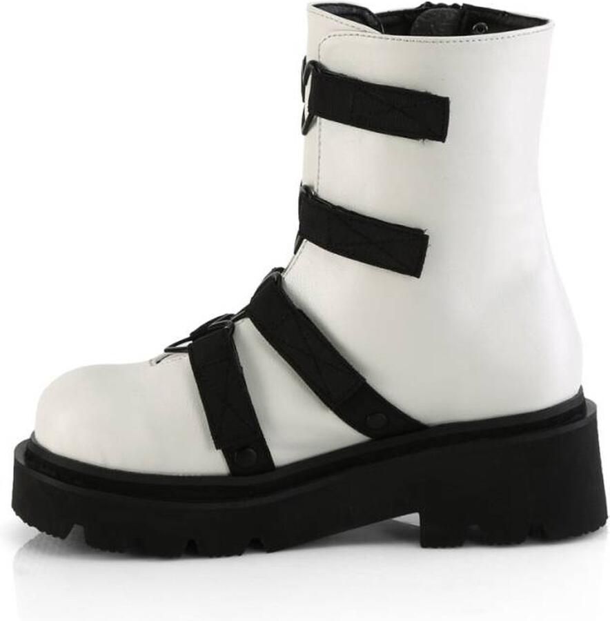 DemoniaCult RENEGADE-50 Enkellaars 41 Shoes Wit