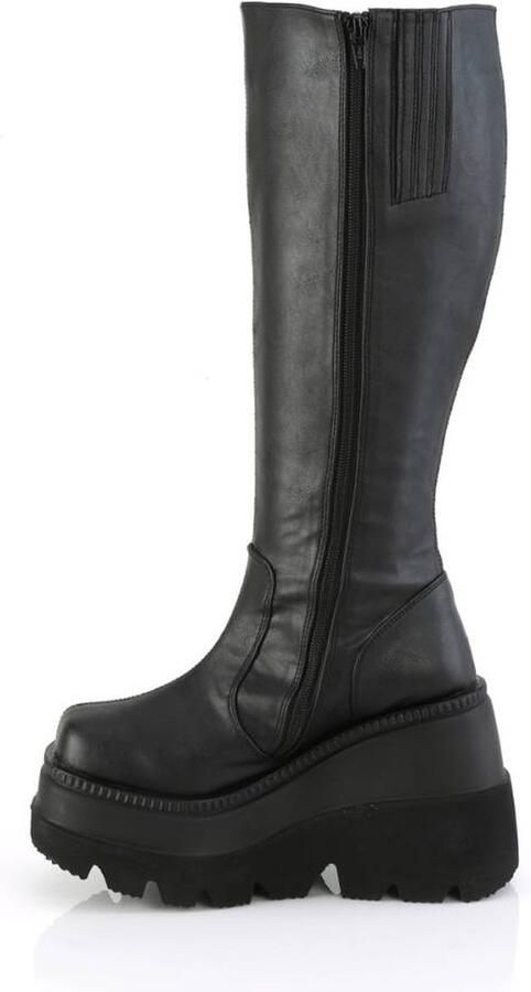 DemoniaCult SHAKER-100WC Plateau Laarzen 40 Shoes Zwart
