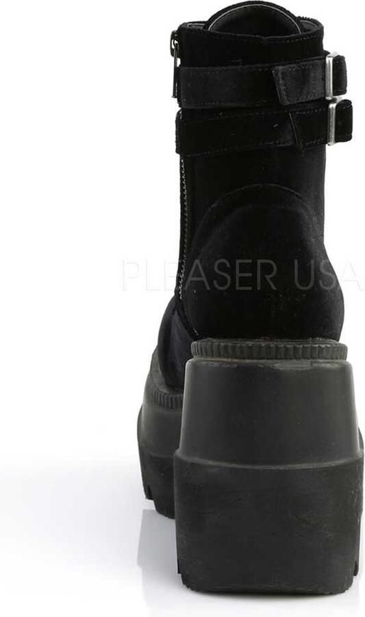 DemoniaCult SHAKER-52 Plateau Laarzen 35 Shoes Zwart - Foto 5