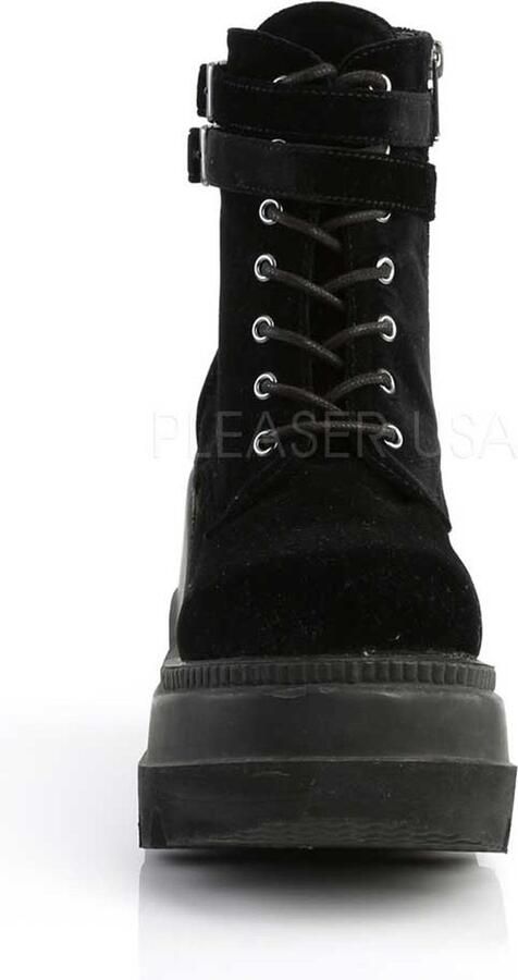 DemoniaCult SHAKER-52 Plateau Laarzen 35 Shoes Zwart - Foto 6