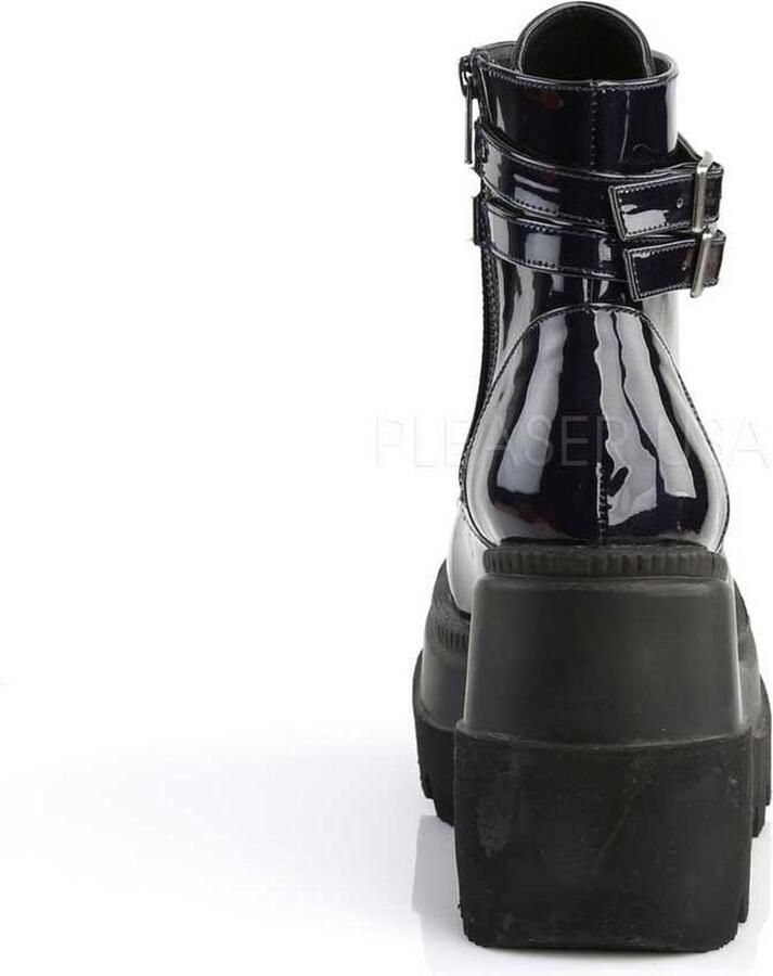 DemoniaCult SHAKER-52 Plateau Laarzen 35 Shoes Zwart - Foto 4