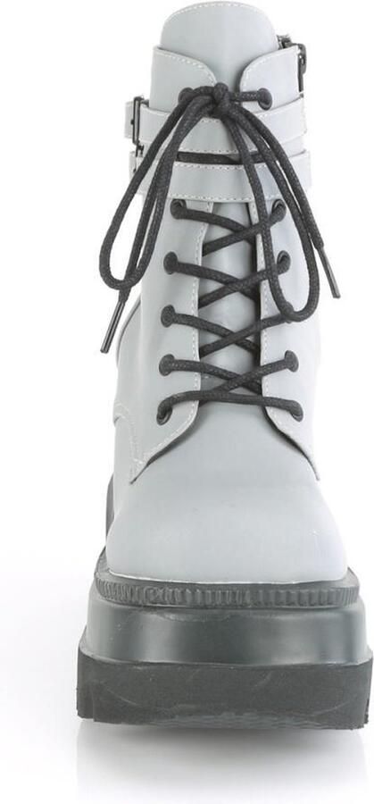 DemoniaCult SHAKER-52 Plateau Laarzen 42 shoes Grijs Zwart - Foto 3