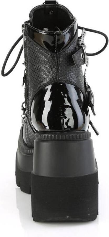 DemoniaCult SHAKER-66 Plateau Laarzen 42 Shoes Zwart - Foto 4