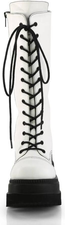 DemoniaCult SHAKER-72 Plateau Laarzen 40 Shoes Wit - Foto 4