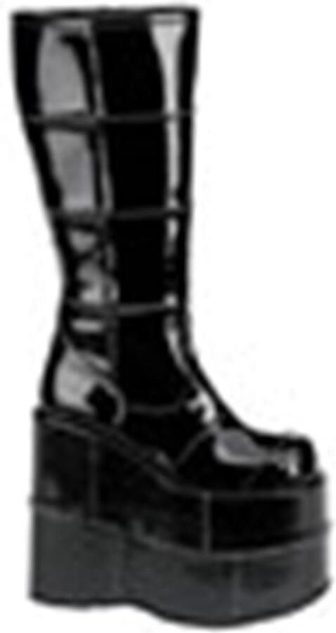 DemoniaCult STACK-301 Plateau Laarzen 44 Shoes Zwart - Foto 3