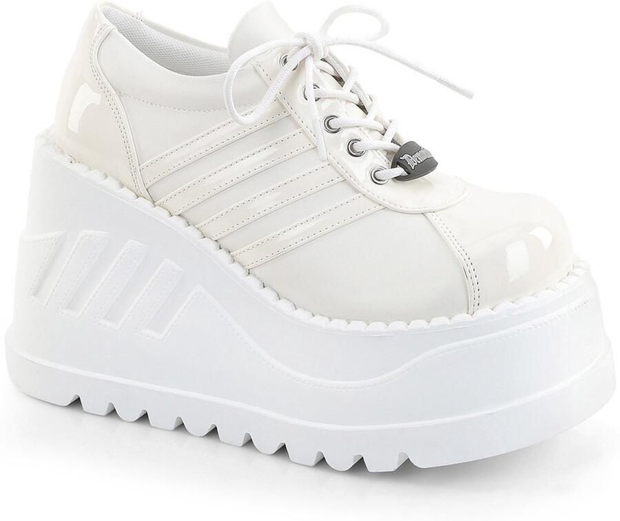 DemoniaCult STOMP081 Plateau sneakers 38 Shoes Wit