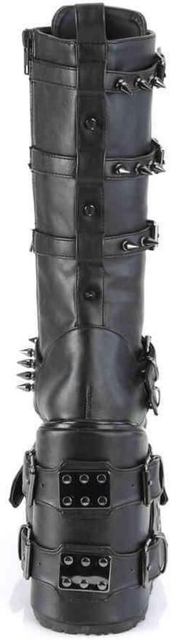 DemoniaCult SWING-327 = ) 5 1 2 PF Lace-Up Mid-Calf Boot Side Zip - Foto 3