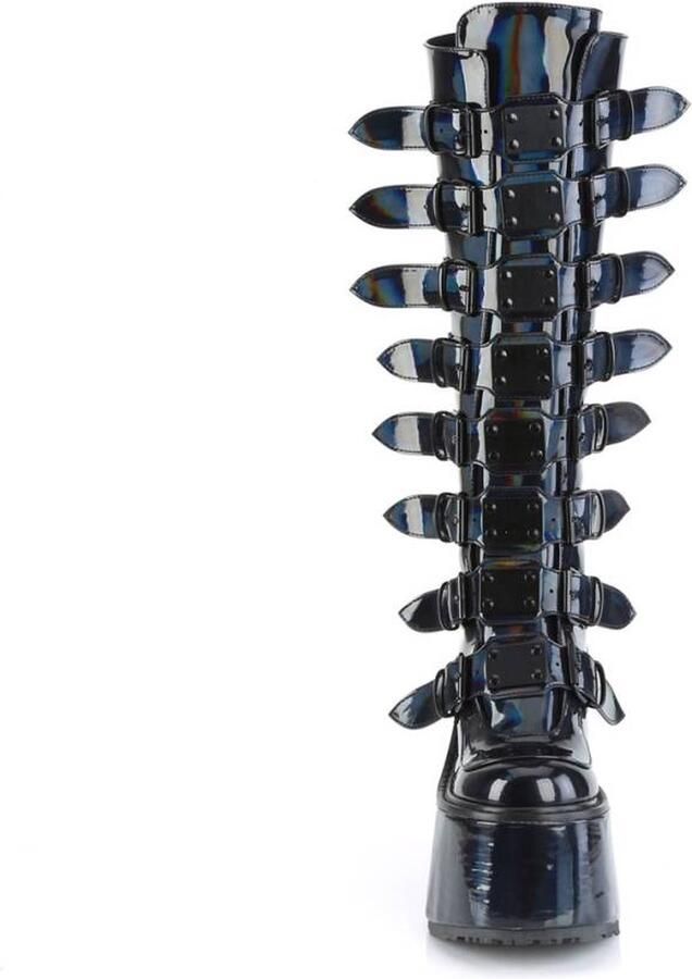 DemoniaCult SWING-815 Plateau Laarzen 37 Shoes Zwart - Foto 4