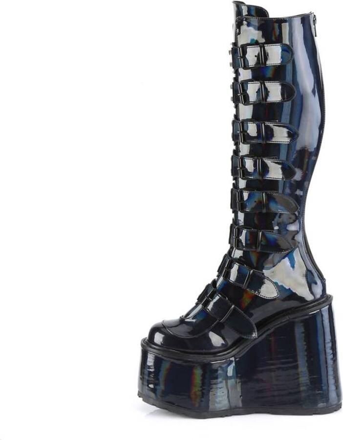 DemoniaCult SWING-815 Plateau Laarzen 37 Shoes Zwart - Foto 3