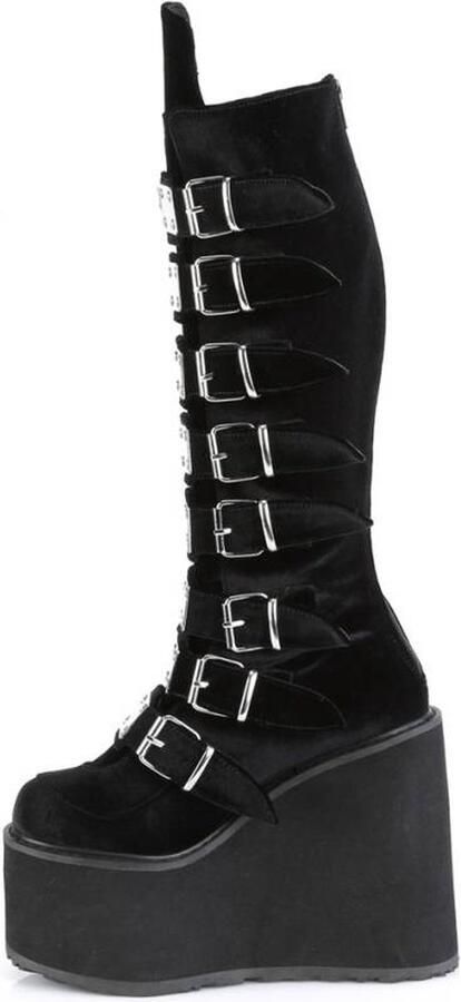 DemoniaCult SWING-815 Plateau Laarzen 37 Shoes Zwart - Foto 5