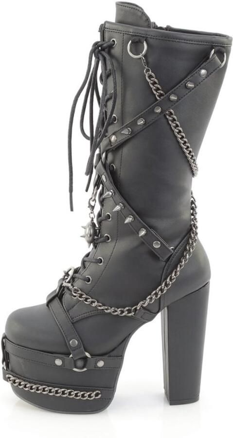 DemoniaCult TOR T156 Plateau Laarzen 37 Shoes Zwart
