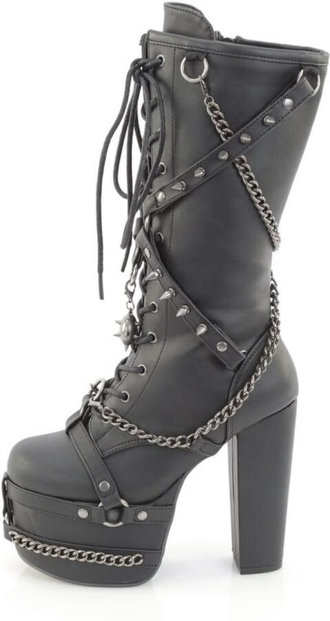DemoniaCult TOR T156 Plateau Laarzen 41 Shoes Zwart