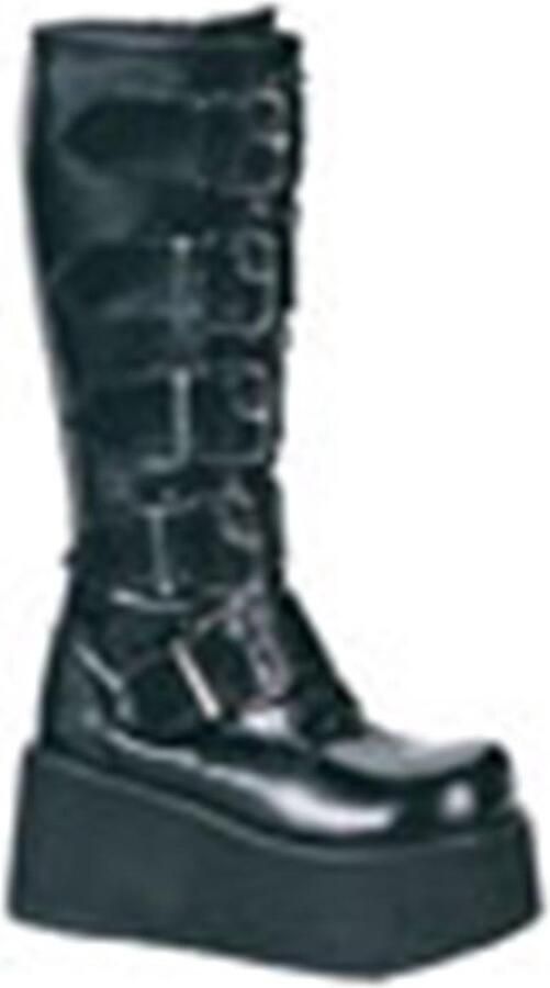 DemoniaCult TRASHVILLE-518 Plateau Laarzen 40 Shoes Zwart