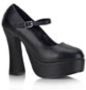 DemoniaCult DOLLY-50 Hoge hakken 37 Shoes Zwart - Thumbnail 1