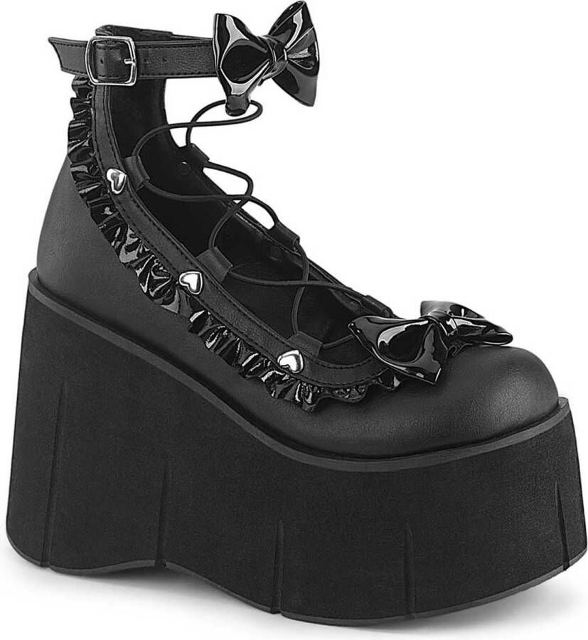 DemoniaCult KERA-18 Sleehakken 37 Shoes Zwart