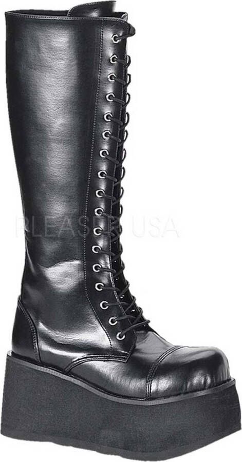 DemoniaCult TRASHVILLE-502 Plateau Laarzen 45 Shoes Zwart