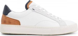 DEN BROECK DenBroeck Beekman St. Leren Heren Sneakers Veterschoenen mannen Wit Leer
