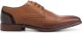 DEN BROECK DenBroeck Edgar St. Nette Leren Lage Veterschoenen Heren Cognac Bruin Leer - Thumbnail 1