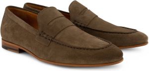 DEN BROECK DenBroeck Park Row Suede Leren herenloafers Taupe