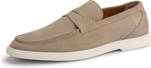 DEN BROECK DenBroeck Thomas St. Suede leren instappers Beige leer