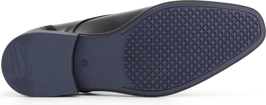 DEN BROECK DenBroeck Edgar St. Nette Leren Lage Veterschoenen Heren Zwart Leer - Foto 7