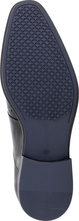 DEN BROECK DenBroeck Whitehall St. Nette lage gespschoenen heren Broques mannen Zwart leer - Foto 8