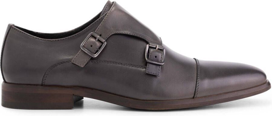 DEN BROECK DenBroeck Moore St. Nette lage leren gespschoenen heren Donkerbruin leer