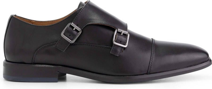 DEN BROECK DenBroeck Moore St. Nette lage leren gespschoenen heren Zwart leer
