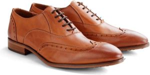 DEN BROECK DenBroeck Pearl St. Leather Nette lage veterschoen Cognac