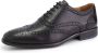 DEN BROECK DenBroeck State St. Nette lage heren veterschoenen Broques mannen Zwart leer - Thumbnail 8