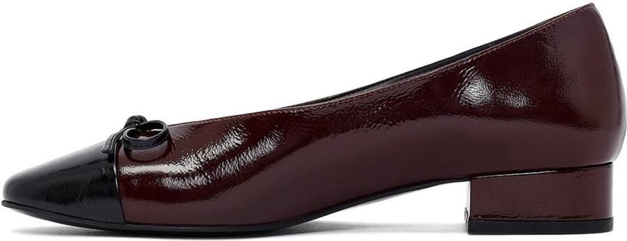 DERIMOD Ballerina Shoes Leather Ballerina Shoes