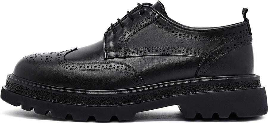 DERIMOD Brogue Derby Schoenen Leren Brogue Derby Schoenen