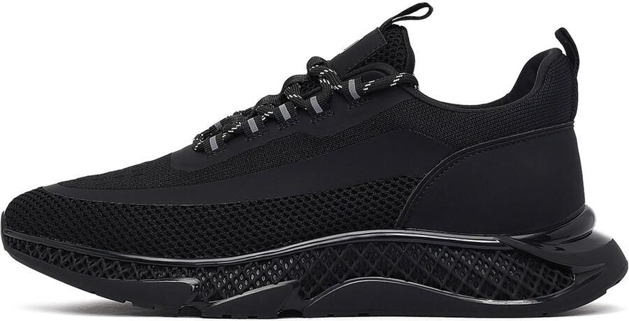 DERIMOD Casual Sneakers Casual Sneakers Van Textiel En Kunstleer