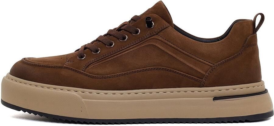 DERIMOD Casual Vetersneakers Leren Casual Vetersneakers